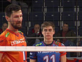 «Кузбасс» всухую проиграл «Енисею» в матче чемпионата России по волейболу