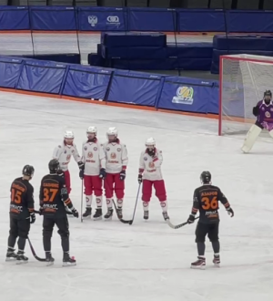 «Кузбасс» уверенно обыграл «Саяны» в матче чемпионата России по хоккею с мячом