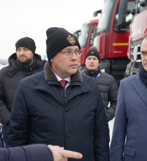 Дилерский центр крупного производителя грузовиков и автобусов открыли в Белове