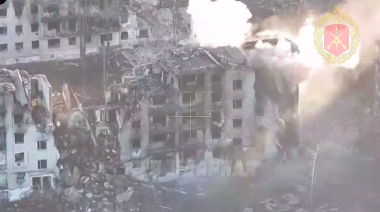 Казаки освободили Северск