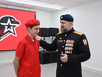 Школьник из Таштагола стал двухмиллионным участником движения «Юнармия» в России