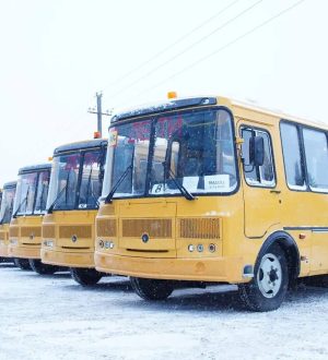 В Кемеровскую область поступил 31 новый школьный автобус
