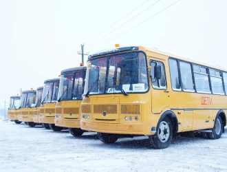 В Кемеровскую области поступил 31 новый школьный автобус