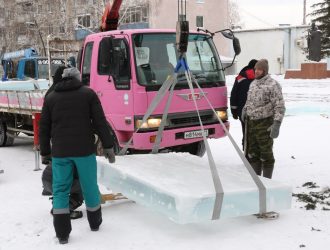 Мамонты станут украшением ледового городка в кемеровском поселке Кедровка