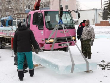 Мамонты станут украшением ледового городка в кемеровском поселке Кедровка
