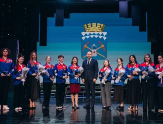 Студенческий отряд Кузбасса отмечен наградами на празднование Дня города Белово