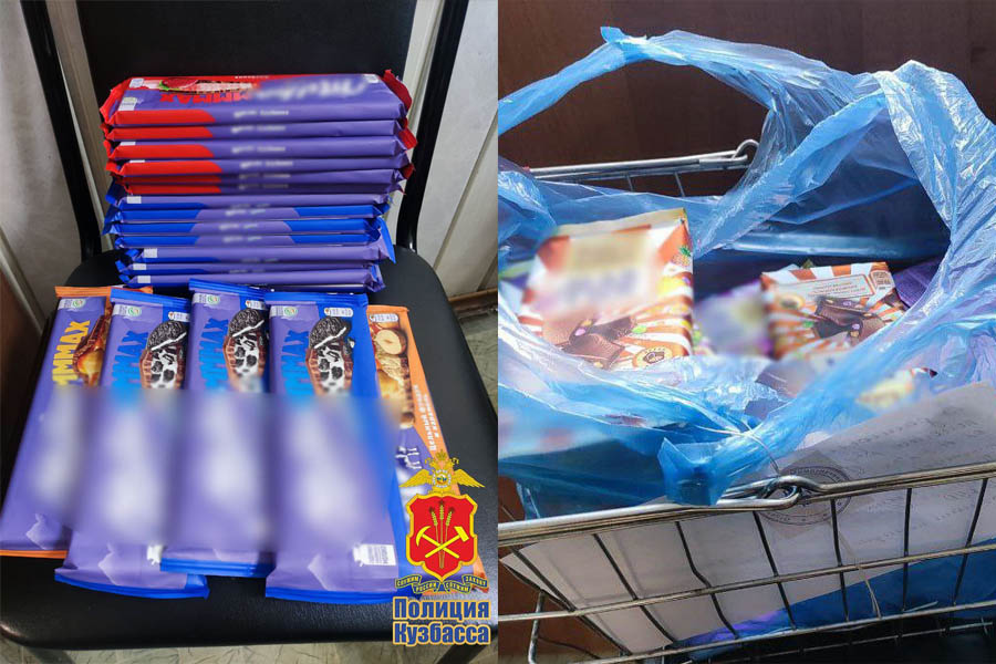 «Не слипнется»: в Междуреченске подростки украли из магазина 30 плиток шоколада