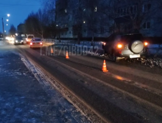 7-летняя девочка попала под машину в Белове