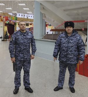 В Кемерове росгвардейцы спасли зрительницу во время циркового представления