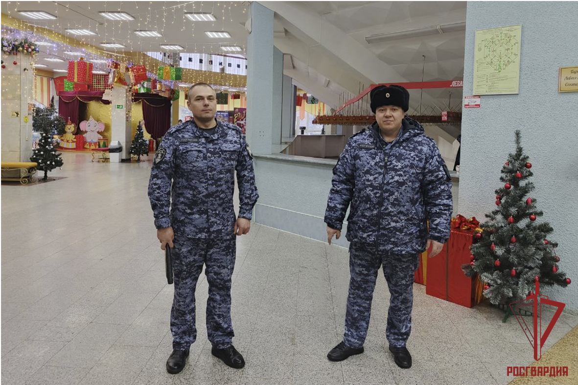 В Кемерове росгвардейцы спасли зрительницу во время циркового представления