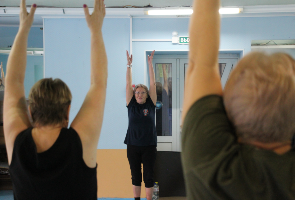 В Кемерове волонтеры «серебряного» возраста готовятся к сдаче ГТО