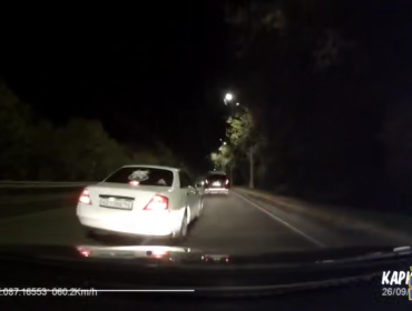 В Новокузнецке оштрафовали водителя благодаря видео от участника «Мобильного патруля»