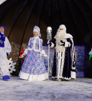 В Междуреченске впервые открылась резиденция Деда Мороза