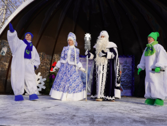 В Междуреченске впервые открылась резиденция Деда Мороза