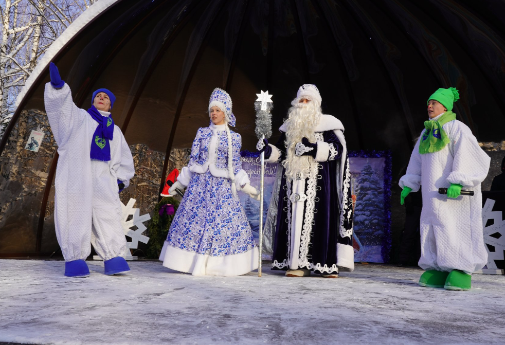 В Междуреченске впервые открылась резиденция Деда Мороза