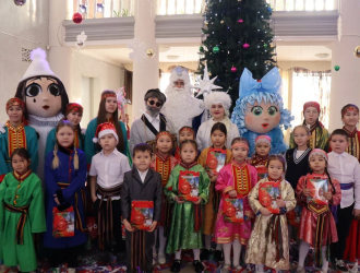 В Белове прошла национальная елка