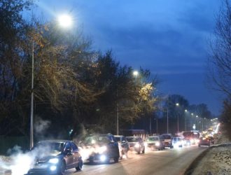 Еще на одной улице в Кемерове появилось освещение