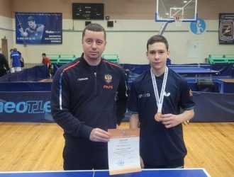 Новокузнечанин Даниил Доманевский взял серебро на первенстве России по настольному теннису