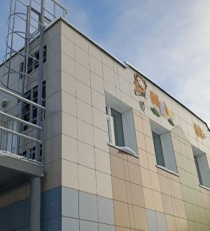 В Новокузнецке в поселке Листвяги отремонтировали крышу детского сада