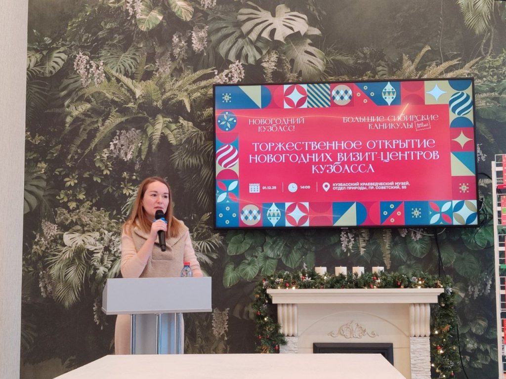 По всему Кузбассу заработали новогодние визит-центры