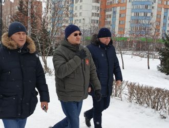 Первый замгубернатора Кузбасса оценил подготовку Новокузнецка к новогодним праздникам