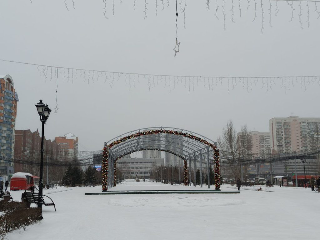 Первый замгубернатора Кузбасса оценил подготовку Новокузнецка к новогодним праздникам