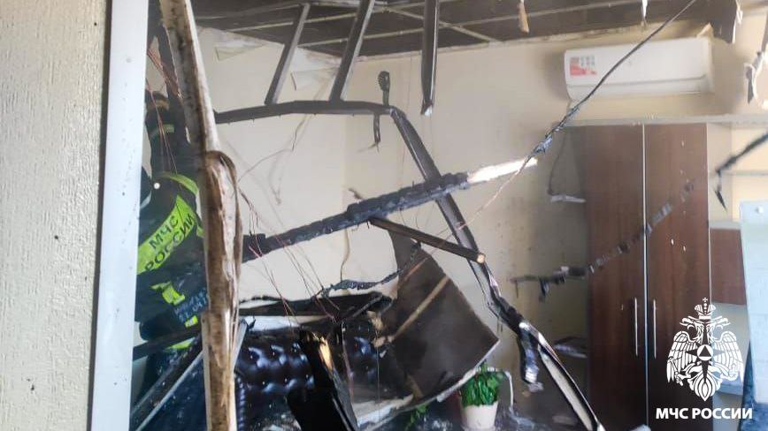 В Кемерове произошел пожар в поликлинике