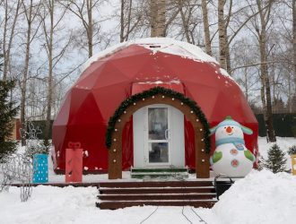 В Кемерове открылась усадьба Деда Мороза