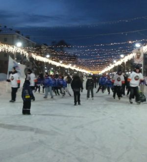 В Междуреченске открыли один из самых длинных катков в Кузбассе
