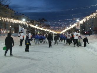В Междуреченске открыли один из самых длинных катков в Кузбассе