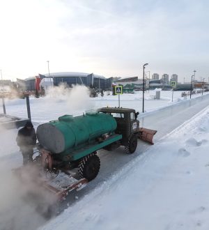 В Кемерове открылся 800-метровый каток