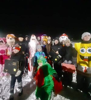 В Киселевске открыли каток на стадионе «Шахтер»