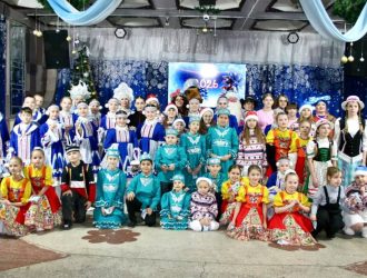 В Прокопьевске прошла городская национальная елка