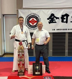 Новокузнечанин Данил Горюшкин стал одним из лучших на чемпионате Японии по киокусинкай