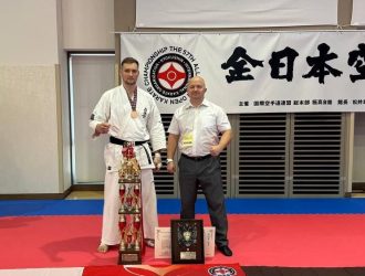 Новокузнечанин Данил Горюшкин стал одним из лучших на чемпионате Японии по киокусинкай