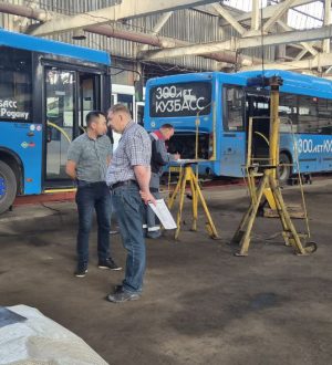 В Новокузнецке вдвое ускорили техобслуживание автобусов