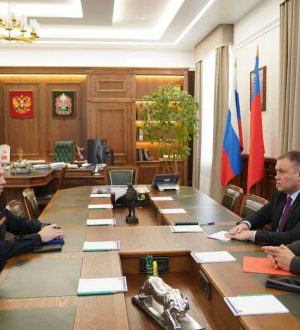 Илья Середюк встретился с новым руководителем кузбасской Росгвардии