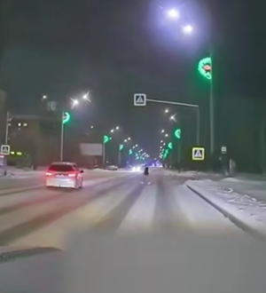 Автоледи в Кузбассе избежала ДТП с пешеходом, но все равно нарвалась на штраф