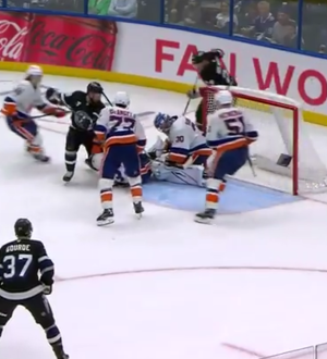 Кузбасская «стена»: Илья Сорокин признан первой звездой недели в НХЛ