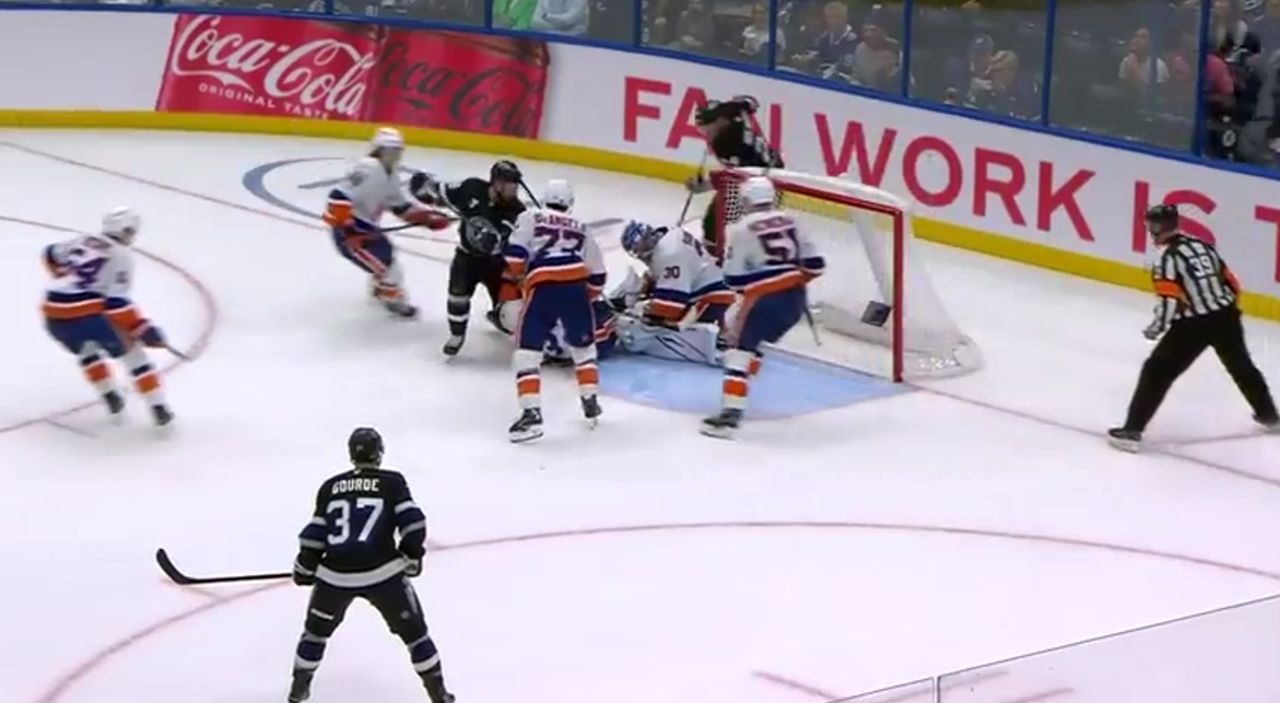 Кузбасская «стена»: Илья Сорокин признан первой звездой недели в НХЛ