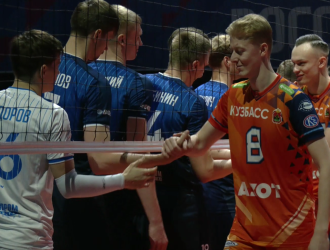 Кемеровские волейболисты в Казани всухую проиграли лидеру чемпионата России