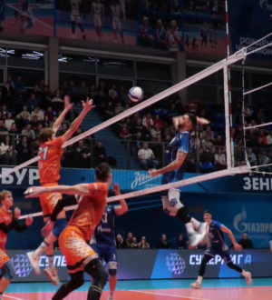 Волейбольный «Кузбасс» проводил уходящий год «сухим» поражением от «Зенита»