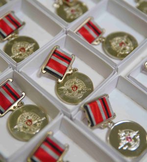 В Кузбассе семьям погибших на СВО бойцов вручили памятные знаки