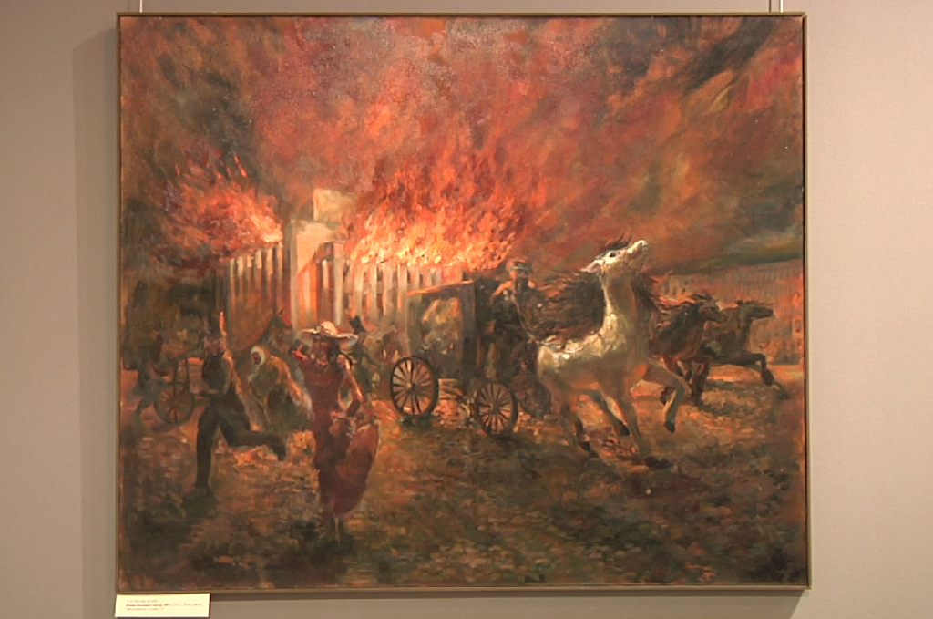 В Новокузнецке художники-студенты представили свое видение истории России за 10 веков