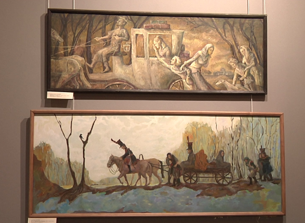 В Новокузнецке художники-студенты представили свое видение истории России за 10 веков