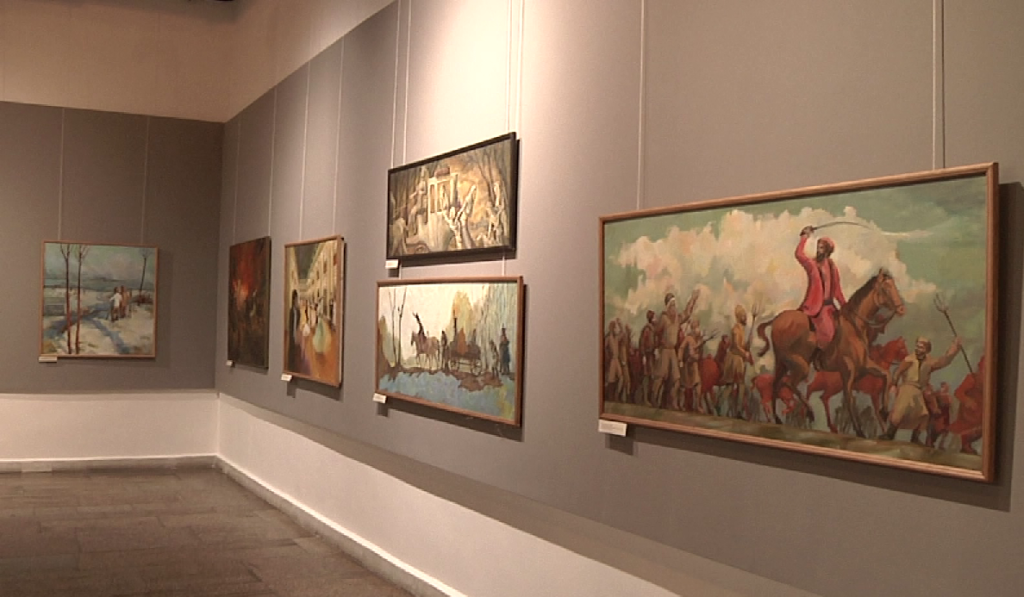 В Новокузнецке художники-студенты представили свое видение истории России за 10 веков