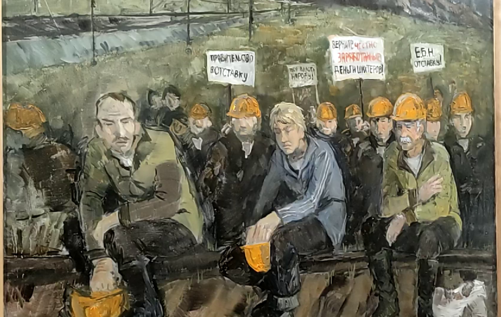 В Новокузнецке художники-студенты представили свое видение истории России за 10 веков