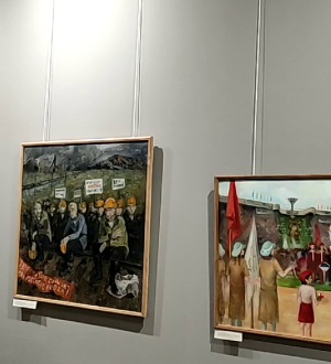 В Новокузнецке художники-студенты представили свое видение истории России за 10 веков