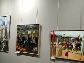 В Новокузнецке художники-студенты представили свое видение истории России за 10 веков