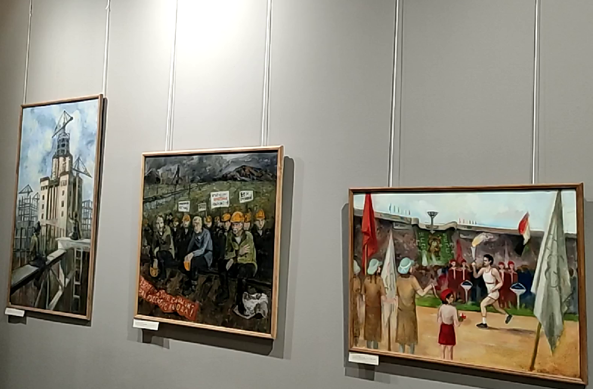 В Новокузнецке художники-студенты представили свое видение истории России за 10 веков